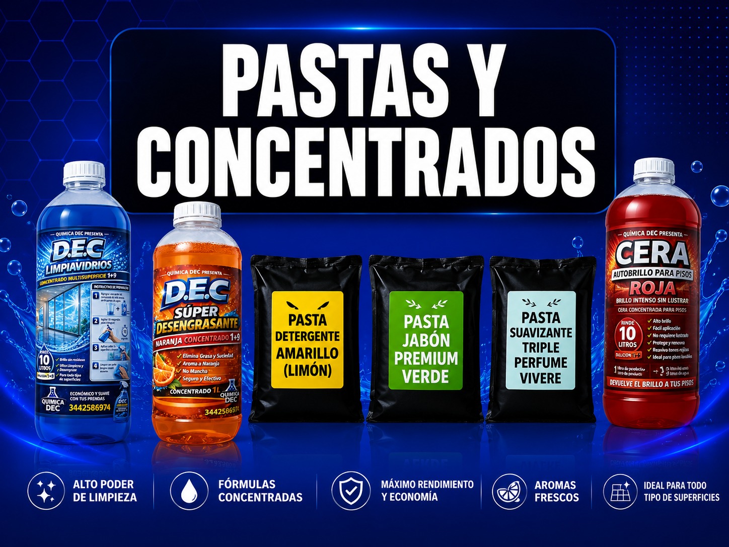 Pastas y Concentrados