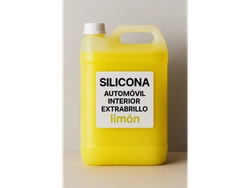 SILICONA EXTRA BRILLO PERUMADA AUTOMÓVILES INTERIOR (LIMÓN)