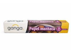 ROLLO PAPEL MANTECA X 5MT GANGA