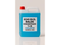 ECHO EN EL BALDE CONCENTRADO 1+9 (CELESTE)