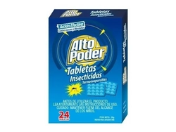 INSECTICIDA ALTO PODER TABLETAS CAJA X 24U
