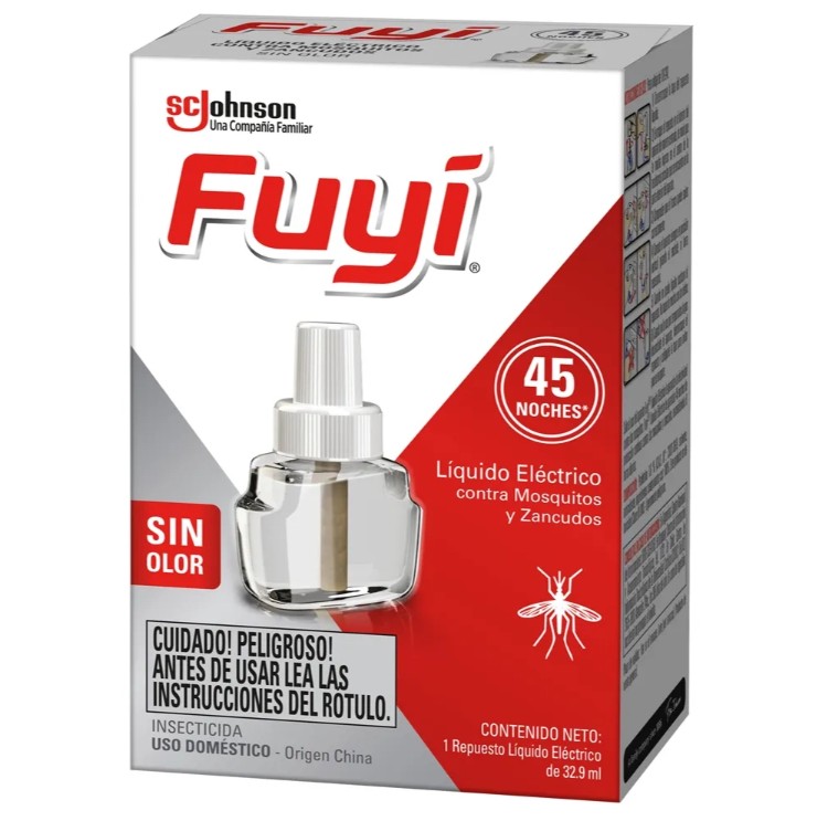 REPUESTO LIQUIDO P/FUYI C/MOSQUITO Y ZANCUDO