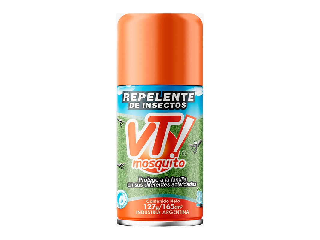 REPELENTE VTI MOSQUITO AEROSOL X 165CC