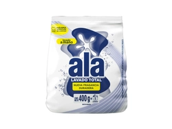 JABON POLVO ALA LAVADO A MANO X400G (AZUL)