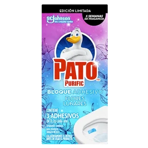 BLOQUE ADHESIVO P/INODOROS (PATO) FLORES L