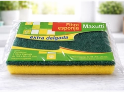 FIBRA ESPONJA LISA EXTRA DELGADA (110) 15% MAXUTIL