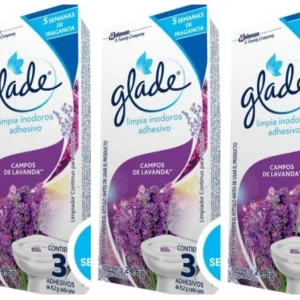 LIMPIA  P/INODOROS ADHESIVO GLADE (LAVANDA)