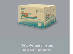 SERVILLETAS NEW PEL 18 X 21CM (CODIGO 51) X 1000U