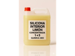 SILICONA INTERIOR LIMÓN CONCENTRADA 1+3= 1.250CC P/5LT
