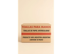 TOALLA INTERCALADA BEIGE
