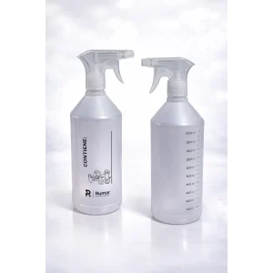 ENVASE PULVERIZADOR SIMPLE TRANSP X 1000cc C/ESCALA RUMAR