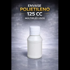 ENVASE X 125CC POLIETILENO RECICLADO