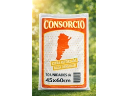 BOLSA DE RESIDUOS 45X60 LIVIANA (La Ecologica) (B/100U)