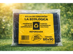 BOLSA DE RESIDUOS 60X90 LIVIANA (La Ecologica) (B/50U)