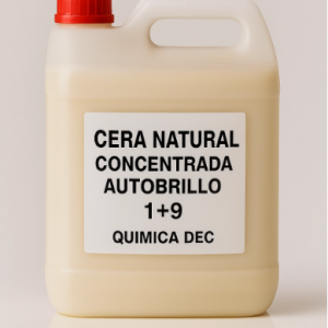 CERA AUTO BRILLO CONCENTRADA PARA PISOS NATURAL 1+9