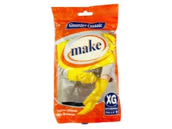 GUANTE AFELPADO AMARILLO MAKE (XG)