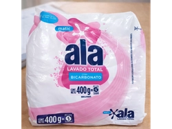 JABON POLVO ALA MATIC X 400GR (LAVADO TOTAL BICARBONATO) ROSA