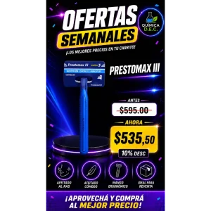 MAQUINITA DE AFEITAR PRESTOMAX III