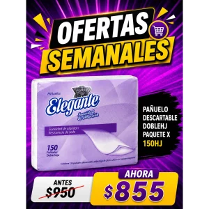 PAÑUELO DESCARTABLE (PACK X 10U)