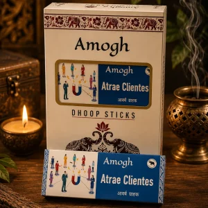 SAHUMERIO AMOGH X15 (DHOOP) ATRAE CLIENTES
