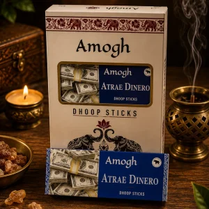 SAHUMERIO AMOGH X15 (DHOOP) ATRAE DINERO