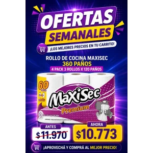 ROLLO DE COCINA MAXISEC 360MTS