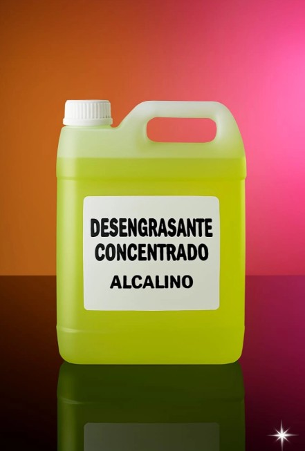 DESENGRASANTE CONCENTRADO ALCALINO TIPO MISTER MÚSCULO