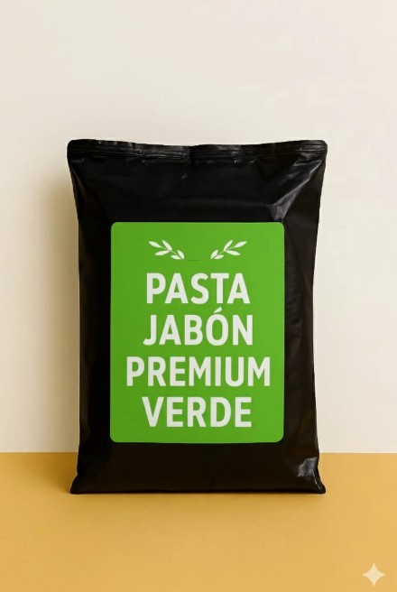 PASTA JABÓN PREMIUM (VERDE)